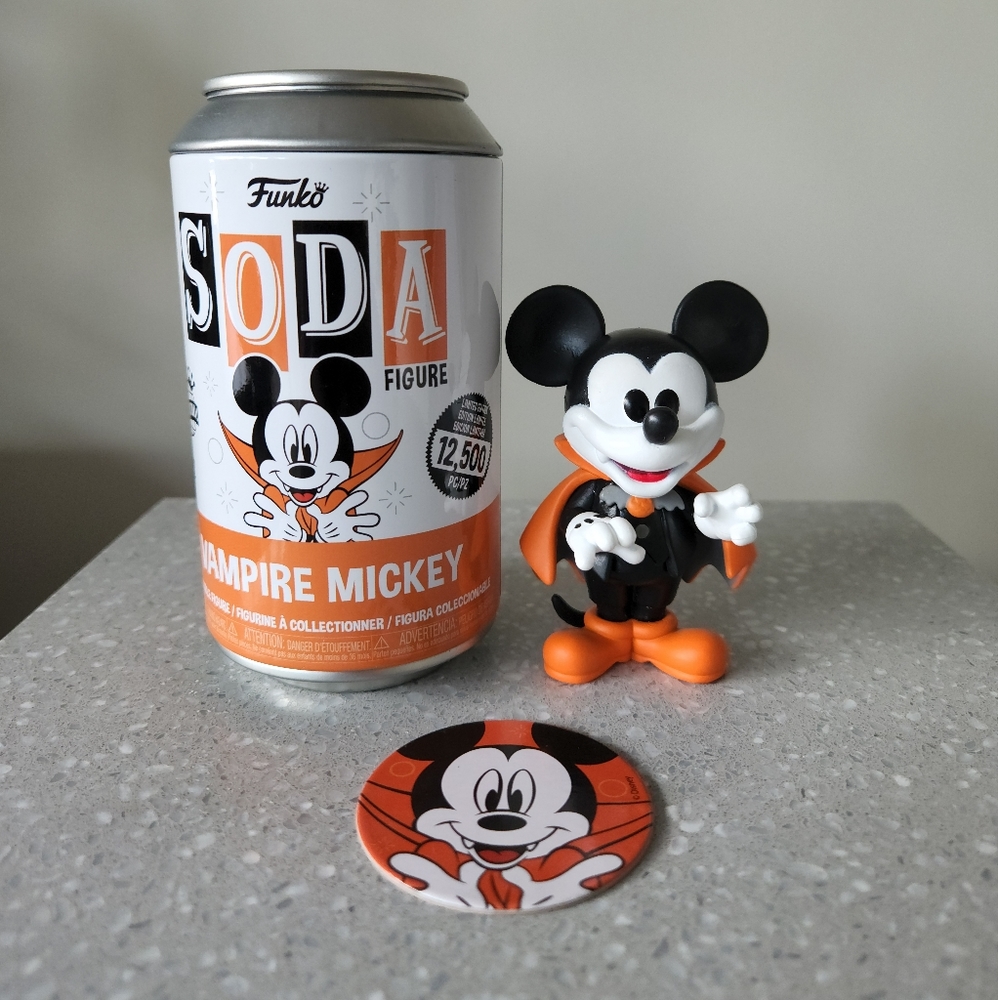 Vampire Mickey Funko Soda International Can Common
